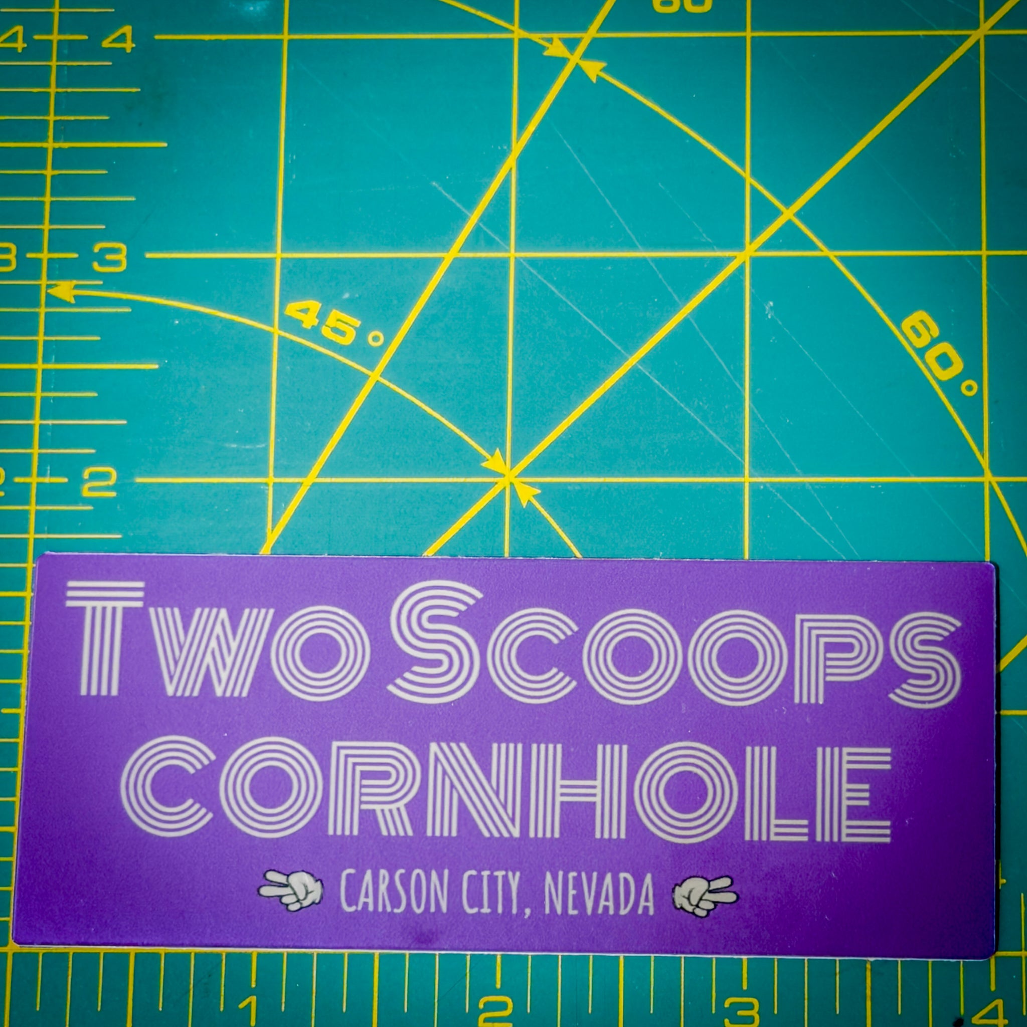 Retro Purple Sticker