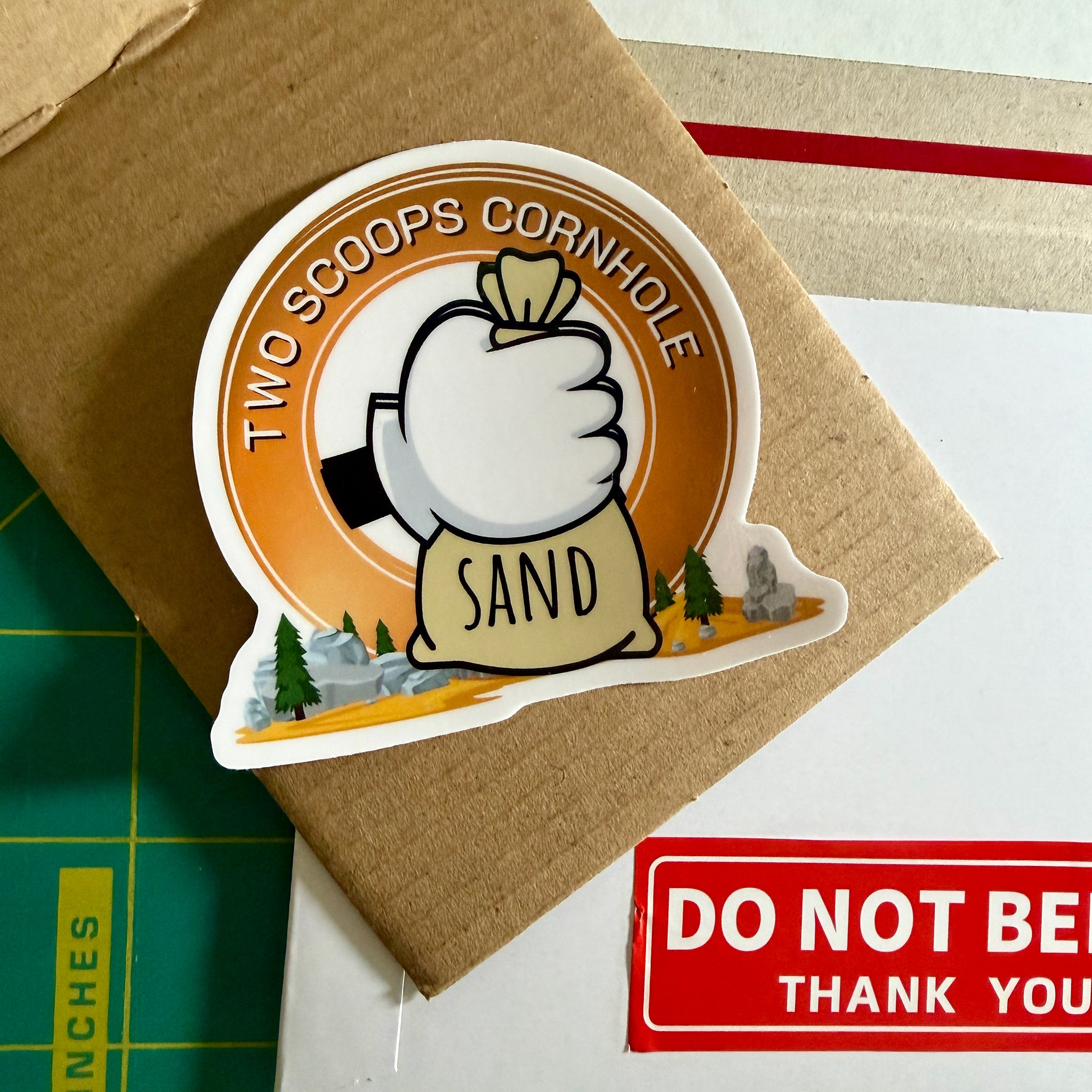 Sand Bagger sticker